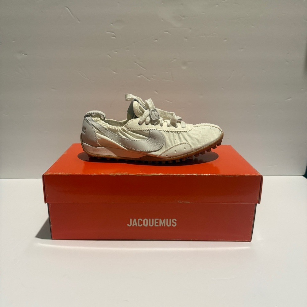 Jacquemus x Nike Moon Shoe Pearl White size 5.5 - Picture 4 of 9